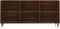 vidaXL - Tv-meubel - 103,5x30x50 - cm - bewerkt - hout - bruin - eikenkleur