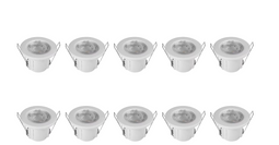 V-Tac VT-885 - LED Inbouwspots - 5W - 3000K/4000K - IP65 - 10 Stuks