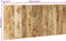 vidaXL - Hoofdbord - 180 - cm - massief - ruw - mangohout