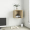 vidaXL - Wandkast - 37x37x37 - cm - spaanplaat - sonoma - eikenkleurig