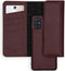 Selencia Hoesje Geschikt voor Samsung Galaxy A51 Hoesje Met Pasjeshouder - Selencia Tierra Uitneembare Slang Clutch - Donkerrood