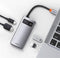 BASEUS Multifunctionele USB-C HUB - Grey