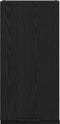 vidaXL - Wandkast - 32x20x67 - cm - bewerkt - hout - zwart - eikenkleurig