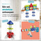 Sweet Sprout Magnetic Tiles - Knikkerbaan 113 stuks - Educatief Montessori - Met 8 magna knikkers (113 stuks)