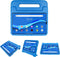 imoshion Tablet Hoes Kinderen Geschikt voor Lenovo Tab M10 Plus / Tab M10 FHD Plus - imoshion Kidsproof Backcover met handvat - Blauw