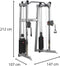 Body-Solid GDCC210 - Functional Trainer - 2 gewichtstapels van 75 kg - Grijs