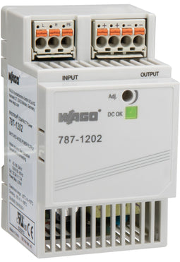 Wago 787-1202 - DIN-rail netvoeding 24 V 1.3 A 31.2 W - 1 uitgang