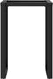 vidaXL - Eettafelpoten - O-frame - 60x50x73 - cm - staal