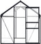 vidaXL - Tuinkas - 4,75 - m² - aluminium - antracietkleurig