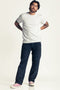 LEBASQ - Miles' T-shirt Heren - Long Fit - Ronde Hals - Wit - XL (3-pack)