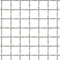 vidaXL - Draadhek - geweven - gaas - 50x50 - cm - 21x21x2,5 - mm - roestvrij - staal