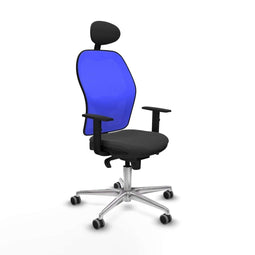 Jorquera Piqueras y Crespo 1D086G1 - Bureaustoel - Hoofdsteun - Donker grijs