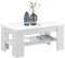 Furnilux Titan - Salontafel - Praktische indeling - Wit - 60x100x45cm
