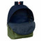 El Pulpo - Schoolrugzak - USB aansluiting - Marineblauw Kaki 31 x 44 x 18 cm