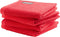 DDDDD - Vaatdoek - Basic Clean - Rood - 30 x 30 cm (set van 4)