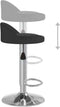 vidaXL - Barstoelen - 2 - st - kunstleer - zwart