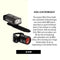 Lezyne Mini Drive 400XL / Femto Drive Pair - LED fietslampen - Voor 8 Standen & 400 lumen - Achter 5 Standen & 7 lumen - Accu tot 20/60 uur - Waterdicht - Zwart