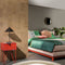 WallArt - 32 - st - Tegel - Lugard - leer - vintagebruin