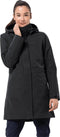 Jack Wolfskin Ottawa - 3-in-1 Outdoorjas Dames - Waterdicht Ademend - Black - Maat XS