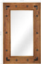 vidaXL - Spiegel - 50x80 - cm - massief - acaciahout