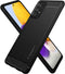 Spigen Galaxy A72 - Rugged Armor - TPU backcover - Zwart