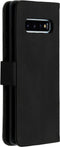 iMoshion Hoesje Geschikt voor Samsung Galaxy S10 Hoesje Met Pasjeshouder - iMoshion Luxe Bookcase - Zwart
