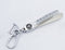 Sleutelhanger met naam gepersonaliseerd metalen schuivers - Kado Cadeau man / vrouw - White - New sleutelhangers volwassenen