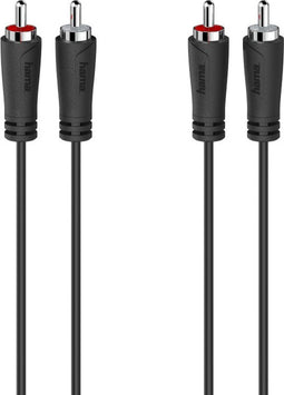 Hama Audiokabel, 2 cinch-stekkers - 2 cinch-stekkers, 1,5 m