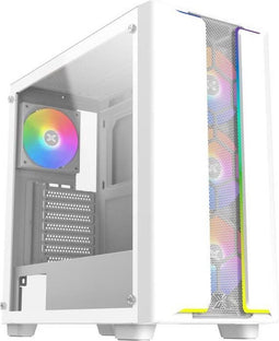 PC-behuizing - XIGMATEK - Gaming Y Pro Arctic (wit) - Medium toren - E-ATX-formaat - 4 x 120 mm A-RGB