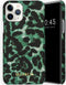 Selencia Hoesje Geschikt voor iPhone 11 Pro Hoesje - Selencia Maya Fashion Backcover - groen