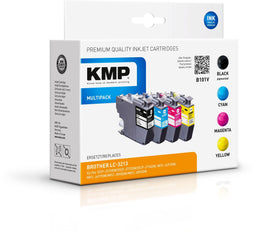 KMP B101V - Inktcartridge - Compatibel met DCP J 572 DW MFC-J 890 Series - Cyaan Geel Magenta Zwart (4,7ml)
