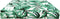 vidaXL - Palletkussen - 120x80x12 - cm - stof - groen