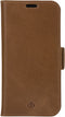 Dbramante1928 iPhone 13 Mini - Flip cover - Magneetsluiting en ruimte voor pasjes - Cognac