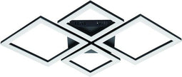 EGLO connect.z Paranday-Z - Smart Plafondlamp - Dimbaar - Instelbaar wit licht - Zwart