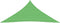 vidaXL - Zonnezeil - 160 - g/m² - 3,6x3,6x3,6 - m - HDPE - lichtgroen