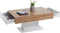 FMD - Salontafel - antiek-eikenkleurig - en - wit