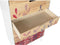 Ladenkast DKD Home Decor Scandi Natuurlijk Rubberwood Wit Kastanjebruin Hout MDF 60 x 30 x 108 cm