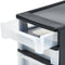 IRIS Organizer Chest - Ladesysteem A4 - 2 kleine lades 4L en 1 middelgrote lade 7L - Zwart