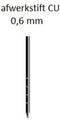 Dutack Stift 0,6 x 18 mm. Koper
