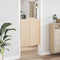 vidaXL - Draaideuren - louvredesign - 2 - paar - 100x80 - cm - massief - grenenhout