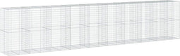 vidaXL - Schanskorf - 950x100x200 - cm - gegalvaniseerd - ijzer - zilverkleurig