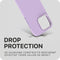 Decoded D24IPO15PBCS9AH - Silicone Back Cover - Schokbestendig - Oranje