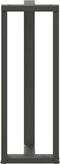 vidaXL - Bartafelpoten - 2 - st - T-vormig - 50x35x(110-111) - cm - staal - antraciet