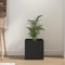 vidaXL-Plantenbak-40x40x40-cm-bewerkt-hout-zwart
