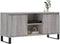 vidaXL - Tv-meubel - 104x35x50 - cm - bewerkt - hout - grijs - sonoma - eikenkleurig