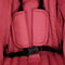 vidaXL - Tweelingkinderwagen - staal - rood