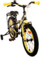 Volare Thombike Kinderfiets - Jongens - 16 inch - Afneembare zijwieltjes - Zwart Geel