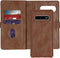 iMoshion Hoesje Geschikt voor Samsung Galaxy S10 Hoesje Met Pasjeshouder - iMoshion 2-in-1 Wallet Bookcase - Bruin