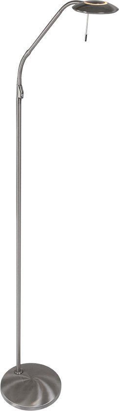 Steinhauer Zenith LED - Vloerlamp - Dimbaar - Staal