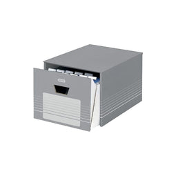 Elba archieflade, ft 38,5 x 46 x 35 cm, grijs en wit